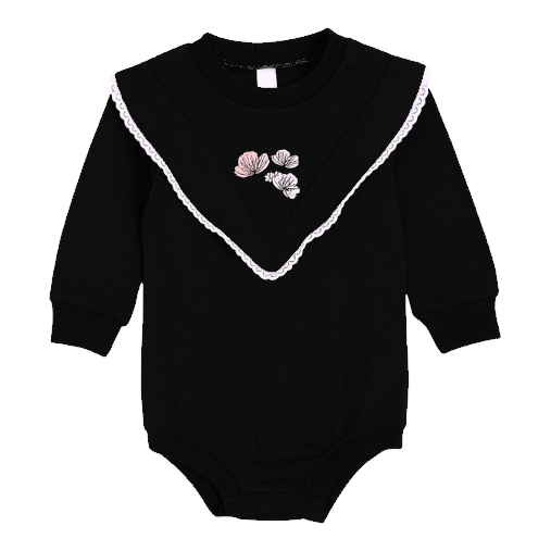 Baby Girl V-Ruffle Romper