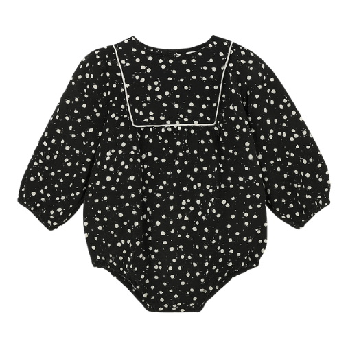 Baby Girl Vintage Floral Romper