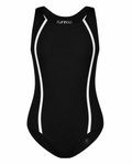 Flamingo Teen One Piece BK Vertical - Black/White