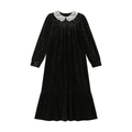 Girls Crushed Velvet Shabbos Robe