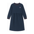 Girls Denim Heart Dress
