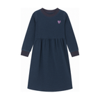 Girls Denim Heart Dress