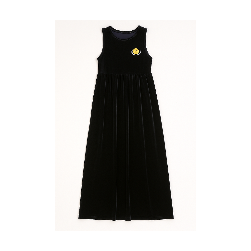 Girls Velour Maxi Jumper