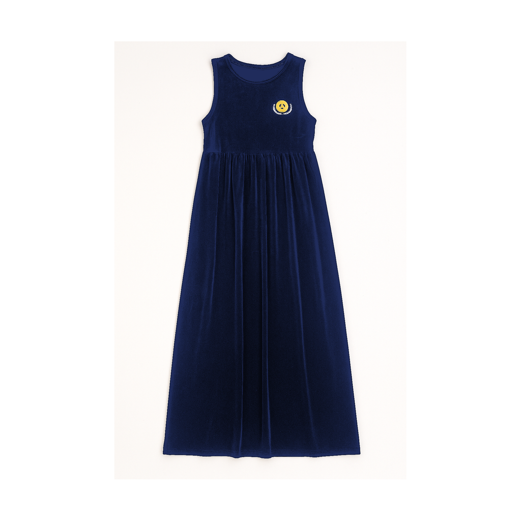 Girls Velour Maxi Jumper