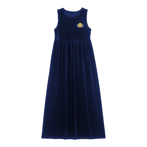 Girls Velour Maxi Jumper