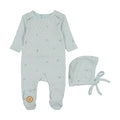 Pointelle Posies Footie