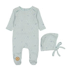 Pointelle Posies Footie