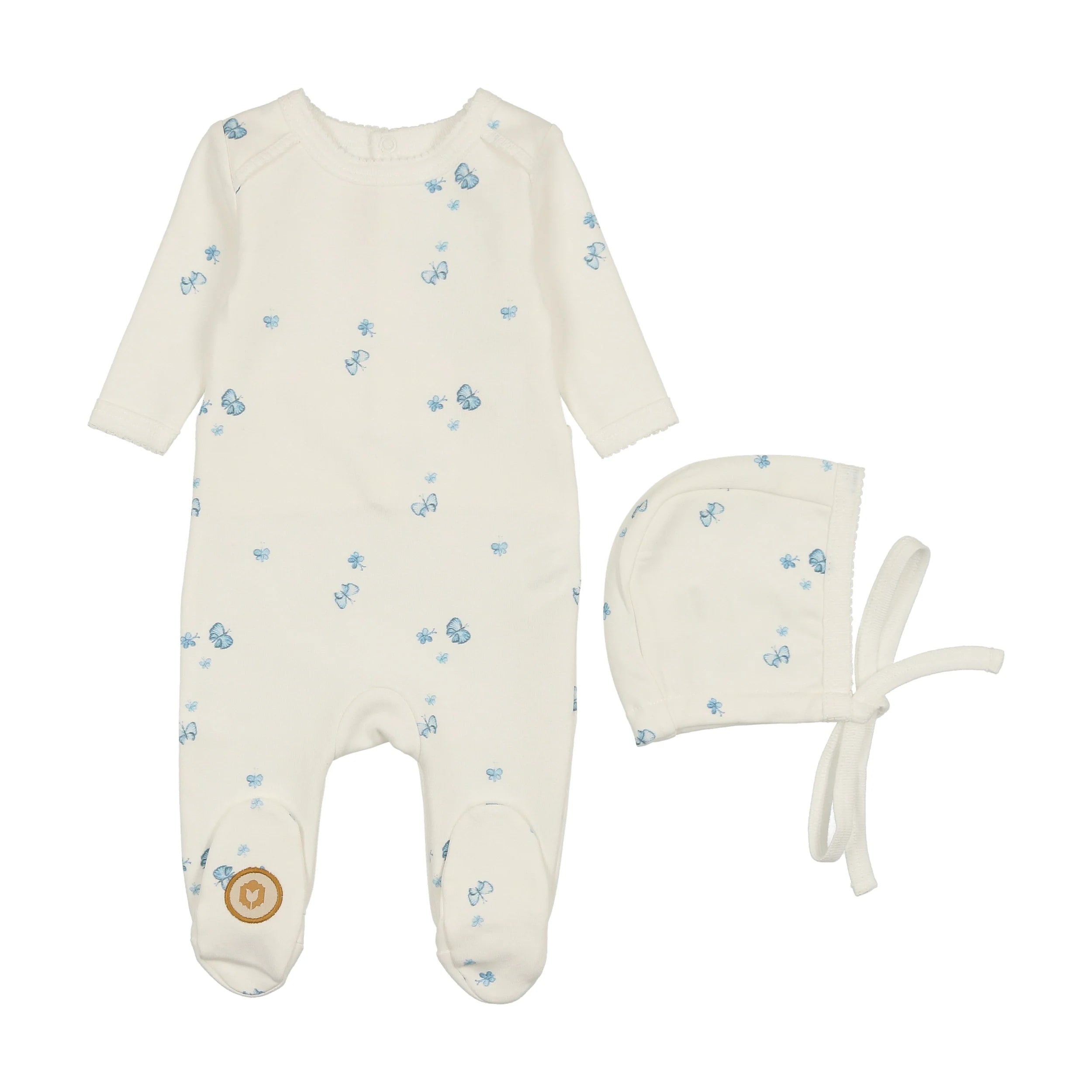 Butterfly Bliss Footie + Hat