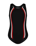 Flamingo Teen One Piece BK Vertical - Red/White